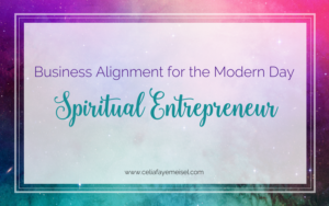 Business Alignment for the Modern-Day Spiritual Entrepreneur by Celia Faye Meisel