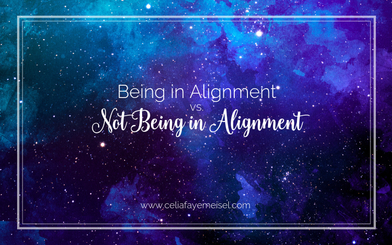 Being in Alignment vs Not Being in Alignment